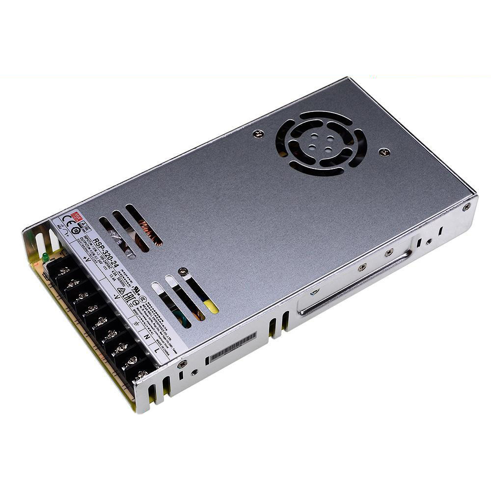 Mean Well RSP-320-24 DC24V 320Watt 13A UL Certification AC110-220 Volt Switching Power Supply For LED Strip Lights Lighting Mean Well RSP-320-24 DC24V 320Watt 13A UL Certification AC110-220 Volt Switching Power Supply For LED Strip Lights Lighting